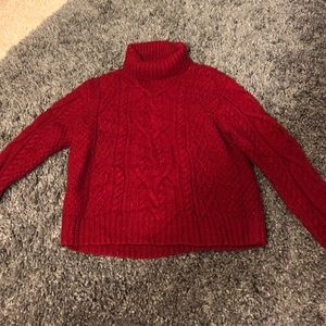 Red Ralph Lauren sweater